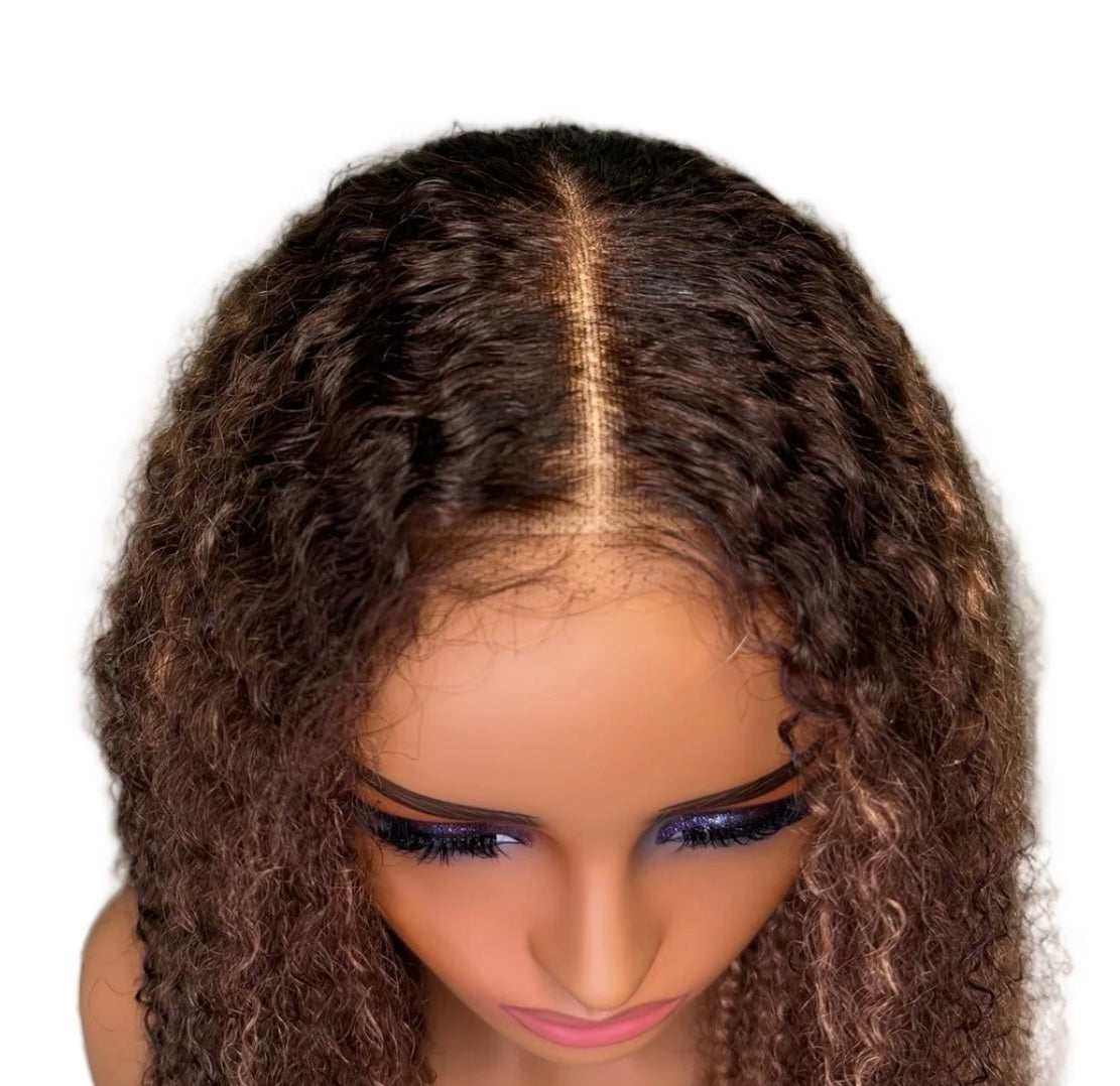Glueless 7x5 Hd Lace Kinky Curly Wig